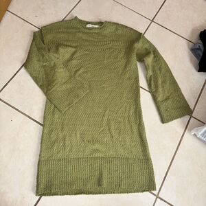Anrabees Green Sweater Dress Size XS